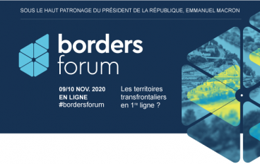 Les frontières divisent ? au contraire elles rapprochent les européens : RDV les 9 et 10 novembre pour le Borders Forum en streaming